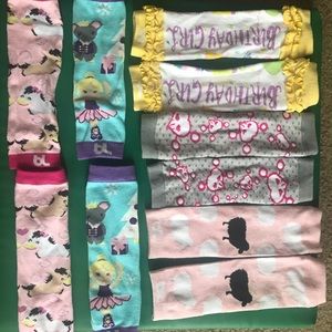 Baby girl leg warmer socks